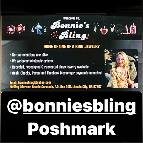 Bonnie’s Bling One Of A Kind Fused Glass Jewelry and Accessories to Wear. - Picture 3 of 3